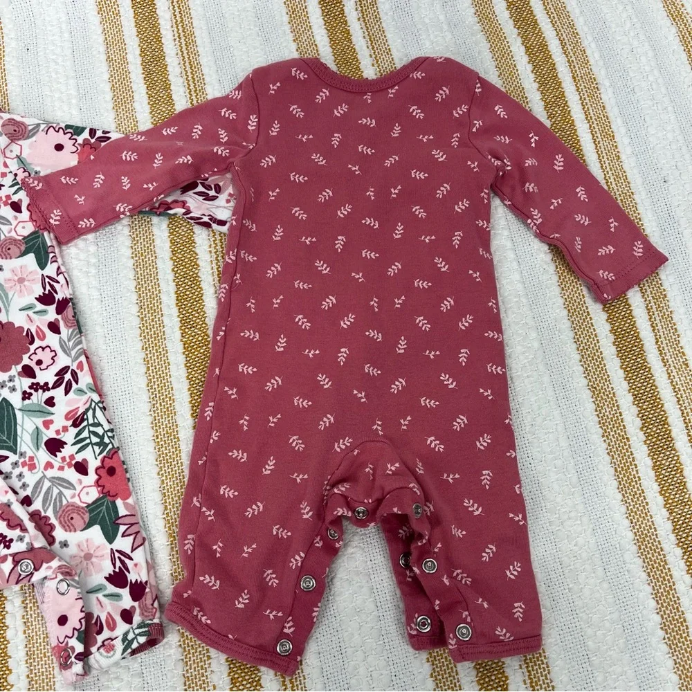 Carter's Just One You®️ Baby Girls' Floral Jumpsuit  Size ‎ Newborn